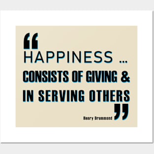 Nurse , Happiness … consists of giving, and in serving others. Posters and Art